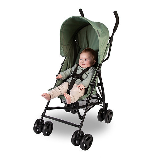 Acplaypen Push Me 2U Lightweight Stroller with canopy lockable wheels 5-point harness