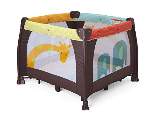 square baby playard playpen baby travel cot (1).jpg